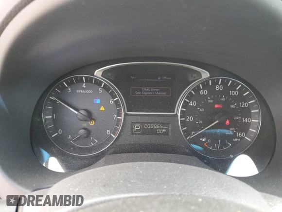 2015 Nissan Altima 2.5 S with VIN 1N4AL3AP1FC235867, listed as a Copart auction lot 51726045 with 208,865 mi miles and Salvage Title. Bid and sale history available at carsss.com. Image 9.