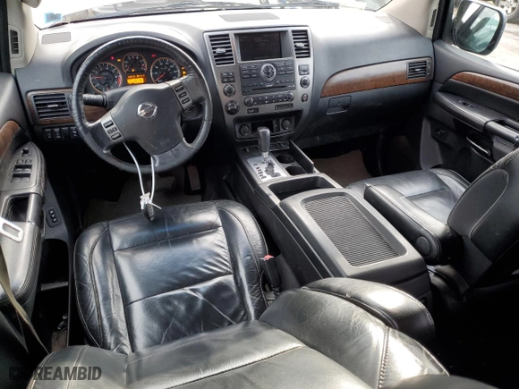 2008 Nissan Armada SE with VIN 5N1AA08CX8N622065, listed as a Copart auction lot 85101784 with 140,310 mi miles and Salvage Title. Bid and sale history available at carsss.com. Image 8.