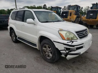 2005 Lexus GX 470 z VIN JTJBT20X650093619, wystawiony jako Copart lot #53279875 z przebiegiem 358 513 mil mil oraz Czysty tytuł • Clean title. Historia ofert i sprzedaży dostępna na DreamBid. Obrazek 4.