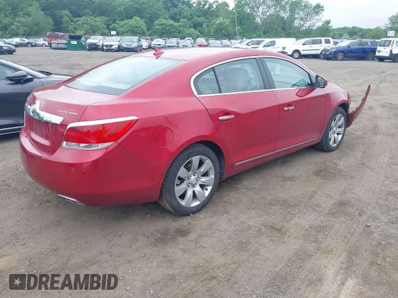2012 Buick LaCrosse Premium 3 with VIN 1G4GH5E36CF325370, listed as a IAAI auction lot 42429127 with 73,578 mi miles and . Bid and sale history available at DreamBid. Image 4.