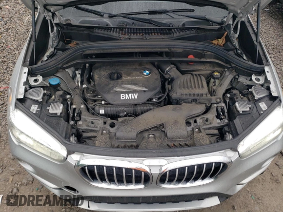 2018 BMW X1 xDrive28i with VIN WBXHT3C36J5F90135, listed as a Copart auction lot 43766955 with 76,530 mi miles and Salvage Title. Bid and sale history available at carsss.com. Image 11.