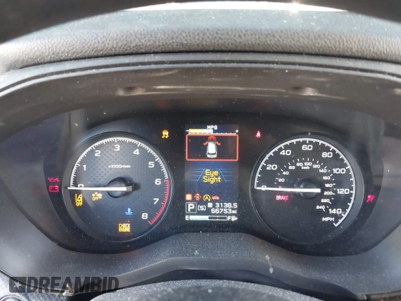2019 Subaru Forester with VIN JF2SKACCXKH410907, listed as a IAAI auction lot 41810598 with 66,753 mi miles. Bid and sale history available at carsss.com. Image 7.