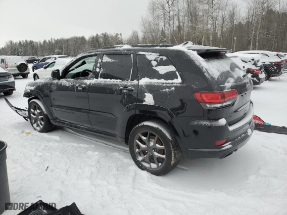 2020 Jeep Grand Cherokee Limited with VIN 1C4RJFBG2LC282517, listed as a Copart auction lot 88980215 with 0 mi miles and Salvage Title. Bid and sale history available at carsss.com. Image 2.