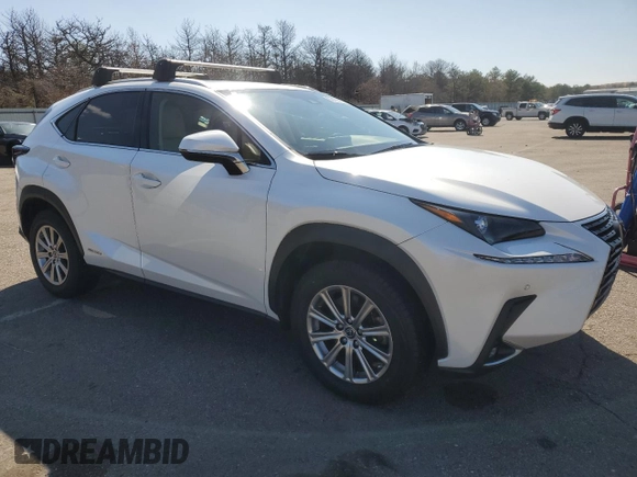 2020 Lexus NX 300h with VIN JTJDJRDZ0L5000239, listed as a Copart auction lot 50173755 with 63,838 mi miles and Salvage title. Bid and sale history available at DreamBid. Image 4.