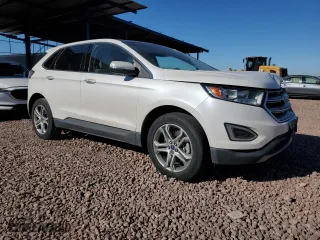 2017 Ford Edge Titanium with VIN 2FMPK3K88HBB61960, listed as a Copart auction lot 50368835 with 95,251 mi miles and Salvage Title. Bid and sale history available at carsss.com. Image 4.