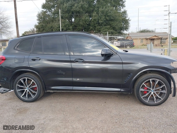 2021 BMW X3 sDrive30i with VIN 5UXTY3C07M9G70408, listed as a IAAI auction lot 41598510 with 76,124 mi miles. Bid and sale history available at carsss.com. Image 14.