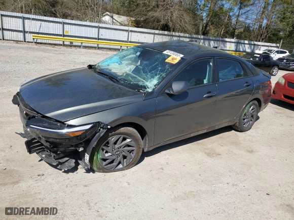 2024 Hyundai Elantra SEL with VIN KMHLM4DG5RU759695, listed as a Copart auction lot 49139365 with 0 mi miles and Salvage Title. Bid and sale history available at carsss.com. Image 1.