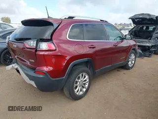 2019 Jeep Cherokee Latitude with VIN 1C4PJLCX5KD347695, listed as a IAAI auction lot 41910370 with 86,713 mi miles and . Bid and sale history available at carsss.com. Image 4.