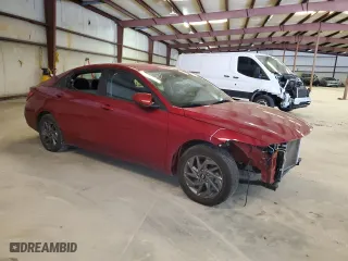 2024 Hyundai Elantra SEL with VIN KMHLM4DG5RU664523, listed as a Copart auction lot 47732405 with 82,642 mi miles and Salvage Title. Bid and sale history available at carsss.com. Image 4.