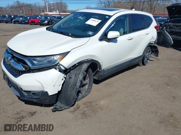 2017 Honda CR-V EX with VIN 2HKRW2H56HH628726, listed as a IAAI auction lot 41889635 with 69,825 mi miles. Bid and sale history available at carsss.com. Image 6.