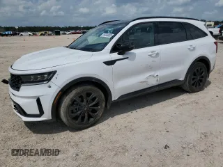 2022 Kia Sorento SX z VIN 5XYRK4LF6NG151483, wystawiony jako Copart lot #54344805 z przebiegiem 107 550 mil mil oraz Szkoda całkowita • Salvage title. Historia ofert i sprzedaży dostępna na DreamBid. Obrazek 1.