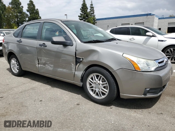 2008 Ford Focus SE with VIN 1FAHP35N38W190539, listed as a Copart auction lot 54682845 with 36,661 mi miles and Salvage Title. Bid and sale history available at carsss.com. Image 4.