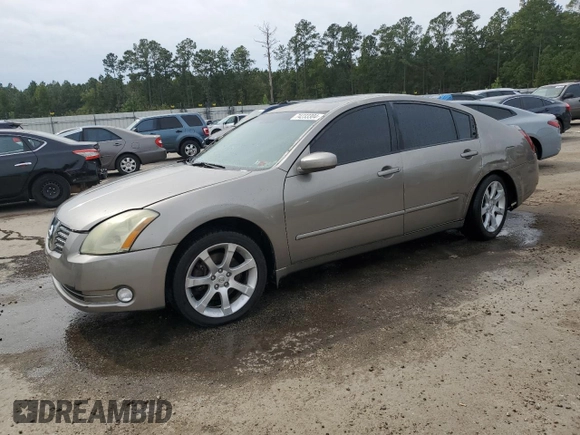 2004 Nissan Maxima SE with VIN 1N4BA41E34C888731, listed as a Copart auction lot 74233304 with 197,764 mi miles and Salvage Title. Bid and sale history available at carsss.com. Image 1.