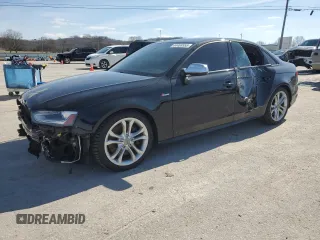 2013 Audi S4 Premium Plus with VIN WAUDGAFL7DA086845, listed as a Copart auction lot 44468555 with 115,909 mi miles and Clean Title. Bid and sale history available at carsss.com. Image 1.