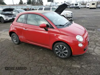 2012 FIAT 500 Pop with VIN 3C3CFFDR1CT377018, listed as a Copart auction lot 43171085 with 68,695 mi miles and Salvage Title. Bid and sale history available at carsss.com. Image 4.