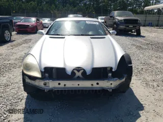2007 Mercedes-Benz SLK 280 with VIN WDBWK54F47F158590, listed as a Copart auction lot 57837415 with 128,259 mi miles and Salvage title. Bid and sale history available at DreamBid. Image 5.