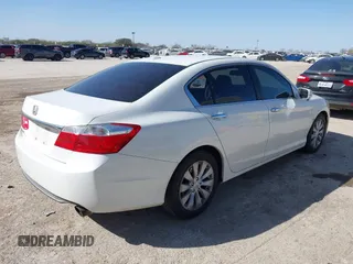 2013 Honda Accord EX-L with VIN 1HGCR2F82DA155081, listed as a IAAI auction lot 41233014 with 192,450 mi miles and . Bid and sale history available at DreamBid. Image 4.