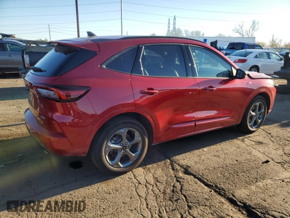 2024 Ford Escape ST-Line with VIN 1FMCU0MZ8RUA48390, listed as a Copart auction lot 78023324 with 1,427 mi miles and Clean Title. Bid and sale history available at DreamBid. Image 3.