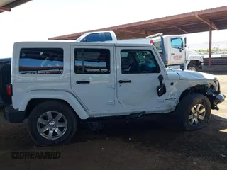2016 Jeep Wrangler Unlimited Sahara with VIN 1C4BJWEG0GL126270, listed as a IAAI auction lot 42229364 with 50,847 mi miles and . Bid and sale history available at DreamBid. Image 13.