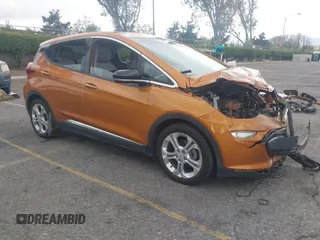 2017 Chevrolet Bolt EV LT z VIN 1G1FW6S02H4188722, wystawiony jako IAAI lot #42062134 z przebiegiem Nie podano mil oraz . Historia ofert i sprzedaży dostępna na DreamBid. Obrazek 1.