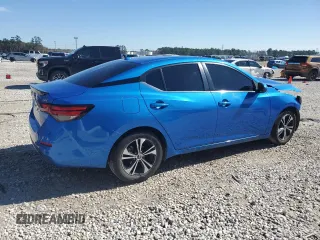2022 Nissan Sentra SV with VIN 3N1AB8CVXNY272950, listed as a Copart auction lot 42113565 with 62,541 mi miles and Salvage Title. Bid and sale history available at carsss.com. Image 3.