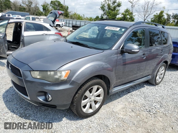 2010 Mitsubishi Outlander XLS z VIN JA4JS4AX2AZ014121, wystawiony jako Copart lot #56403435 z przebiegiem 119 121 mil mil oraz Nie do naprawy • Non repairable. Historia ofert i sprzedaży dostępna na DreamBid. Obrazek 1.