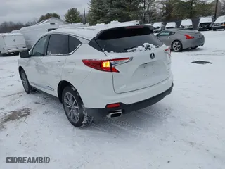 2024 Acura RDX w/Technology Package with VIN 5J8TC2H50RL024506, listed as a IAAI auction lot 41269206 with 4,279 mi miles. Bid and sale history available at carsss.com. Image 3.