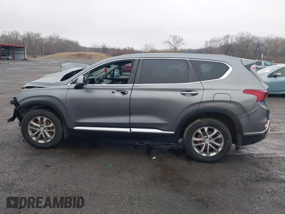 2020 Hyundai Santa Fe SE with VIN 5NMS2CAD2LH149343, listed as a IAAI auction lot 41507293 with 85,255 mi miles. Bid and sale history available at carsss.com. Image 14.