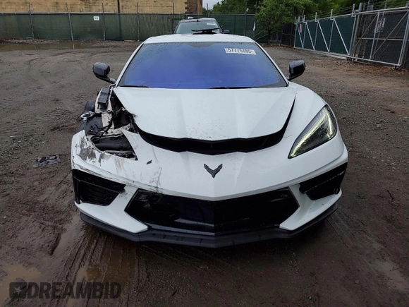 2023 Chevrolet Corvette 2LT with VIN 1G1YB2D41P5113385, listed as a Copart auction lot 57775785 with 16,035 mi miles and Salvage title. Bid and sale history available at DreamBid. Image 5.