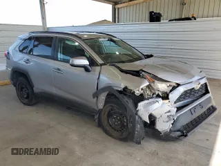 2020 Toyota RAV4 LE with VIN 2T3K1RFVXLC034798, listed as a Copart auction lot 59742644 with 42,011 mi miles and Clean Title. Bid and sale history available at DreamBid. Image 4.