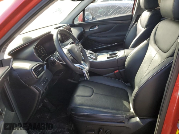 2022 Hyundai Santa Fe Limited with VIN 5NMS44AL5NH449985, listed as a Copart auction lot 88210525 with 40,629 mi miles and Salvage Title. Bid and sale history available at carsss.com. Image 7.