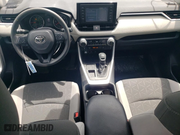 2019 Toyota RAV4 XLE with VIN 2T3W1RFV0KC027858, listed as a Copart auction lot 54301995 with 145,669 mi miles and Salvage Title. Bid and sale history available at carsss.com. Image 8.