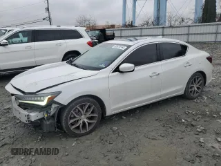 2019 Acura ILX w/Premium Pkg with VIN 19UDE2F76KA013160, listed as a Copart auction lot 85870164 with 59,321 mi miles and Salvage Title. Bid and sale history available at carsss.com. Image 1.