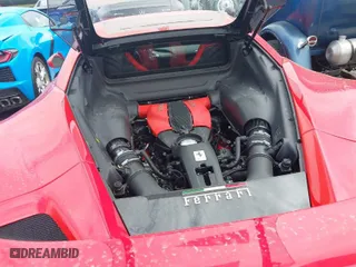 2022 Ferrari F8 Tributo with VIN ZFF92LLA3N0279959, listed as a IAAI auction lot 40522256 with 1 mi miles. Bid and sale history available at carsss.com. Image 6.