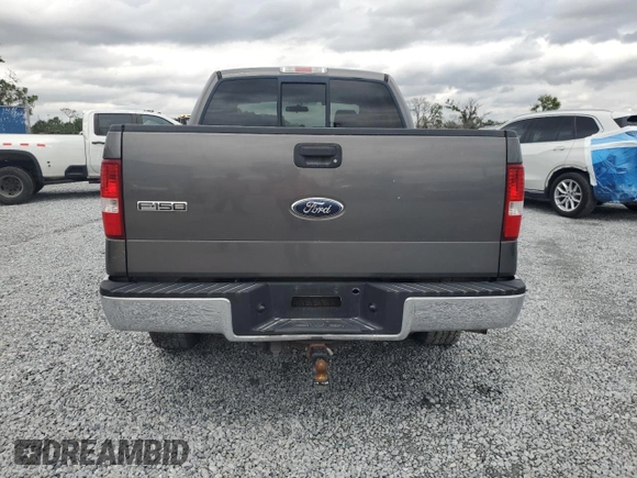 2007 Ford F-150 XLT with VIN 1FTPW14V57FA56614, listed as a Copart auction lot 52179855 with 99,610 mi miles and Clean Title. Bid and sale history available at carsss.com. Image 6.