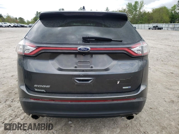 2015 Ford Edge SE with VIN 2FMTK4G93FBB83061, listed as a Copart auction lot 55616675 with 210,453 mi miles and Clean title. Bid and sale history available at DreamBid. Image 6.