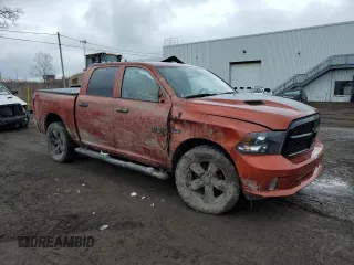 2023 Ram 1500 Express с VIN 1C6RR7KTXPS590064, выставлен на аукционе Copart как лот 52721125 с пробегом 43 002 миль миль и Списание • Salvage title. История ставок и продаж доступна на DreamBid. Изображение 4.