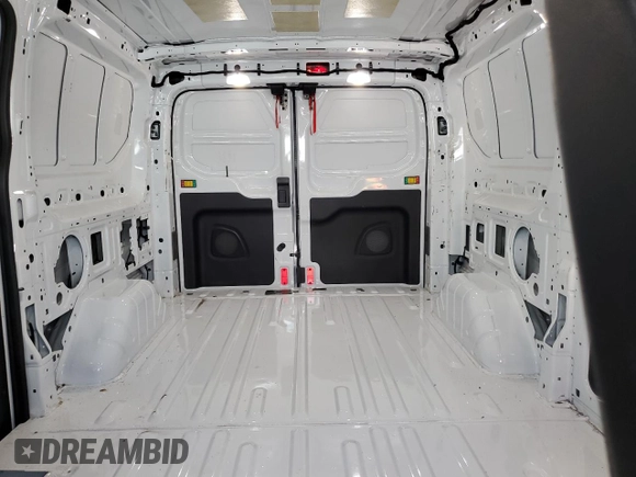 2020 Ford Transit Cargo with VIN 1FTBR1Y82LKA74222, listed as a Copart auction lot 71388744 with 42,511 mi miles and Salvage Title. Bid and sale history available at DreamBid. Image 10.