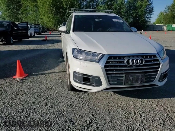 2018 Audi Q7 Premium Plus with VIN WA1LAAF70JD015073, listed as a Copart auction lot 63187185 with 86,353 mi miles and Salvage title. Bid and sale history available at DreamBid. Image 14.