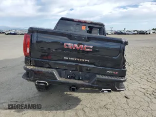 2024 GMC Sierra 1500 AT4 with VIN 3GTUUEEL0RG284440, listed as a Copart auction lot 52765005 with Not provided miles and Salvage title. Bid and sale history available at DreamBid. Image 6.