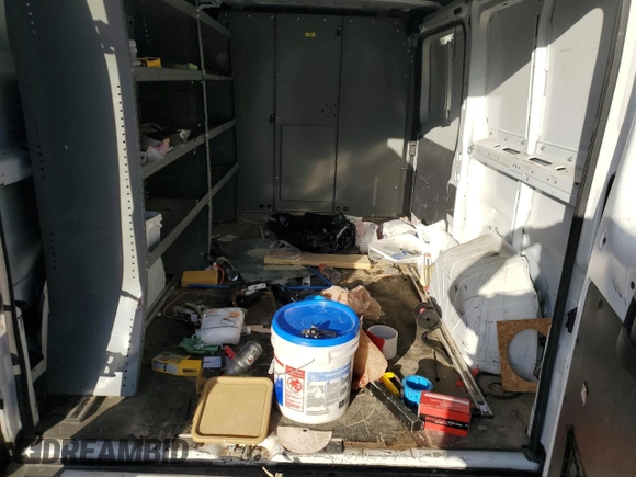 2020 Ram ProMaster Cargo with VIN 3C6TRVAG0LE121559, listed as a Copart auction lot 75830994 with 77,775 mi miles and Salvage Title. Bid and sale history available at DreamBid. Image 10.