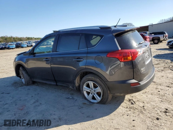 2013 Toyota RAV4 XLE with VIN JTMWFREV7DD017751, listed as a Copart auction lot 49781425 with 158,279 mi miles and Salvage Title. Bid and sale history available at carsss.com. Image 2.