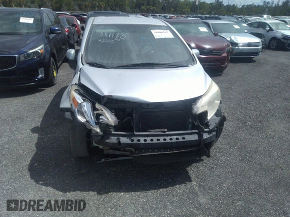 2014 Nissan Note SV with VIN 3N1CE2CP7EL381183, listed as a IAAI auction lot 41585753 with 117,493 mi miles and . Bid and sale history available at DreamBid. Image 6.