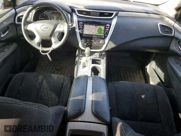 2018 Nissan Murano SL with VIN 5N1AZ2MH2JN180572, listed as a Copart auction lot 48704955 with 61,022 mi miles and Salvage Title. Bid and sale history available at DreamBid. Image 8.