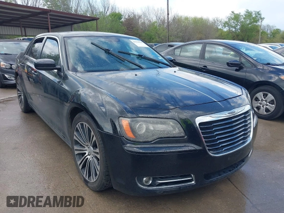 2013 Chrysler 300 with VIN 2C3CCABT4DH727357, listed as a IAAI auction lot 41910120 with 232,421 mi miles. Bid and sale history available at carsss.com. Image 1.