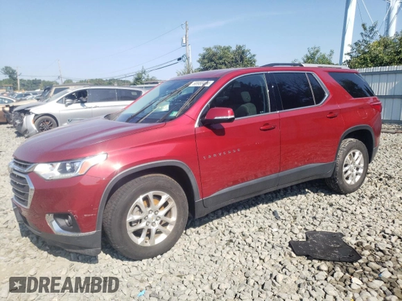 2018 Chevrolet Traverse LT Cloth with VIN 1GNEVGKW1JJ183414, listed as a Copart auction lot 68980444 with 46,408 mi miles and Salvage Title. Bid and sale history available at carsss.com. Image 1.