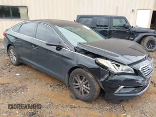 2017 Hyundai Sonata 2.4L z VIN 5NPE24AFXHH452269, wystawiony jako IAAI lot #42265482 z przebiegiem 216 009 mil mil oraz . Historia ofert i sprzedaży dostępna na DreamBid. Obrazek 1.