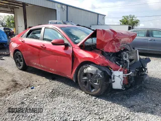 2022 Hyundai Elantra SEL z VIN 5NPLM4AG3NH070249, wystawiony jako Copart lot #57570305 z przebiegiem Nie podano mil oraz Szkoda całkowita • Salvage title. Historia ofert i sprzedaży dostępna na DreamBid. Obrazek 4.