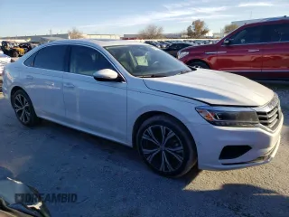 2020 Volkswagen Passat 2.0T SEL with VIN 1VWCA7A3XLC025595, listed as a Copart auction lot 69434832 with 26,258 mi miles. Bid and sale history available at carsss.com. Image 4.