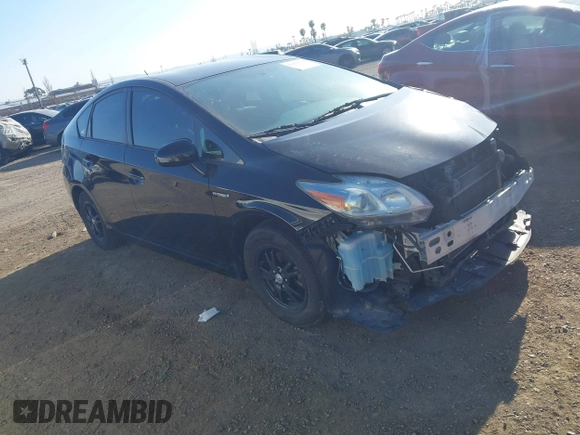 2010 Toyota Prius II with VIN JTDKN3DU9A5178258, listed as a IAAI auction lot 41850740 with 196,572 mi miles. Bid and sale history available at carsss.com. Image 1.